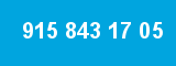 915 843 17 05 915 843 17 05